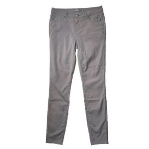 prAna Briann Pants Size 8 Water Repellent Gray Hiking Stretch Performance UPF
